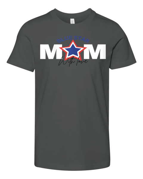 Blue Star Mom Proud Military Family Support Premium Youth T Shirt