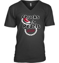 Chucks And Pearls Kamala 2024 V Neck T Shirt