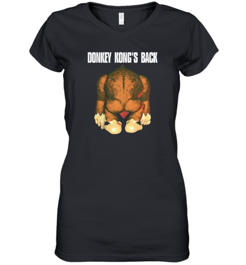 Donkey Kong039S Back 2024 Women039S V Neck T Shirt