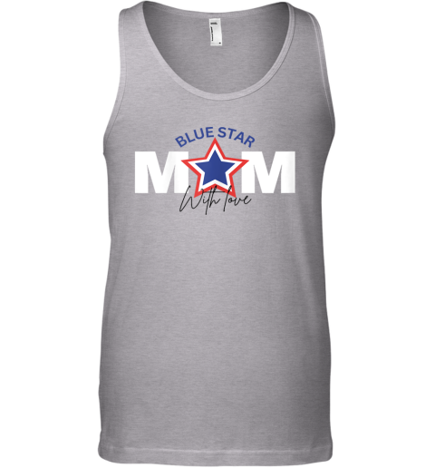 Blue Star Mom Proud Military Family Support Tank Top