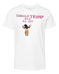 Donald Trump Is A Racist Premium Youth T Shirt