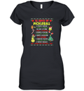 Christmas 12 Days Of Pickleball Women039S V Neck T Shirt