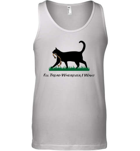 Cat I039Ll Tread Wherever I Want Tank Top