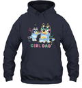 Bluey Girl Dad Hoodie