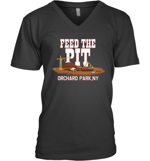 Buffalo Bills Feed The Pit V Neck T Shirt