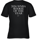 Caitlin Clark Indiana Fever 2024 Wnba Rookie Of The Year Youth T Shirt