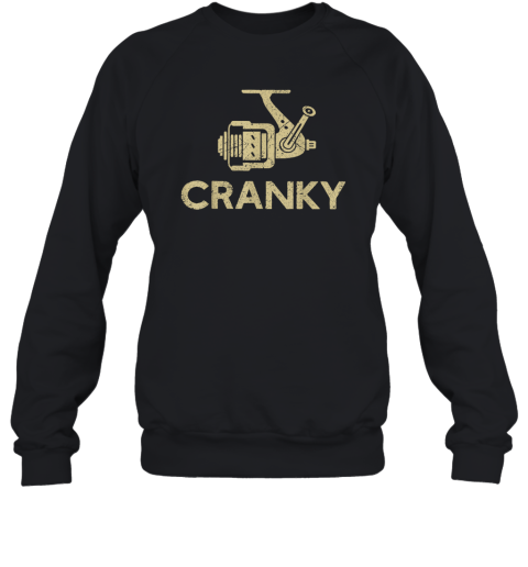 Crankbait Fishing Lure Cranky Funny Gift Ideas For Fishing Sweatshirt