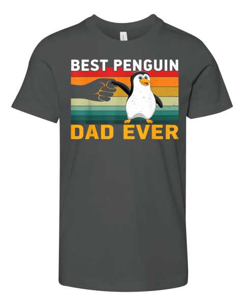 Best Penguin Dad Ever Premium Youth T Shirt
