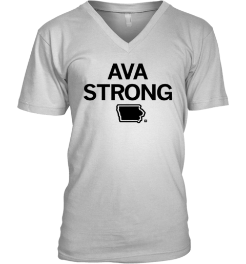 Ava Strong Ava Jones V Neck T Shirt