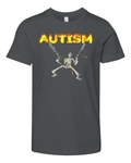 Autism Skeleton Meme Premium Youth T Shirt