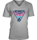 Da Beauty League V Neck T Shirt