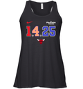 Chicago Bulls 1 4 25 Warmups Racerback Tank