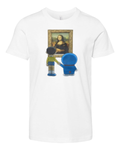 Doraemon Meets The Louvre Premium Youth T Shirt