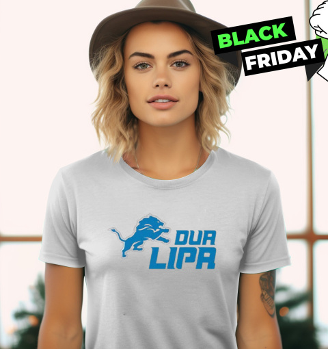Detroit Lions Dua Lipa Women039S T Shirt