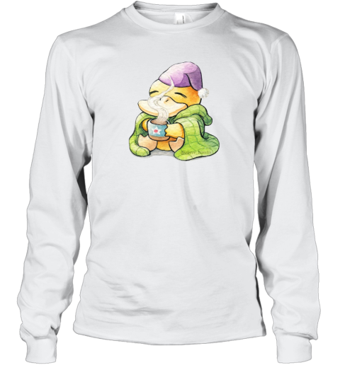 Cozy Cocoa Psyduck Long Sleeve T Shirt