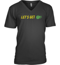 Board Game Lets Get Wild Shirt Fun Party And Tabletop Gamer V Neck T Shirt