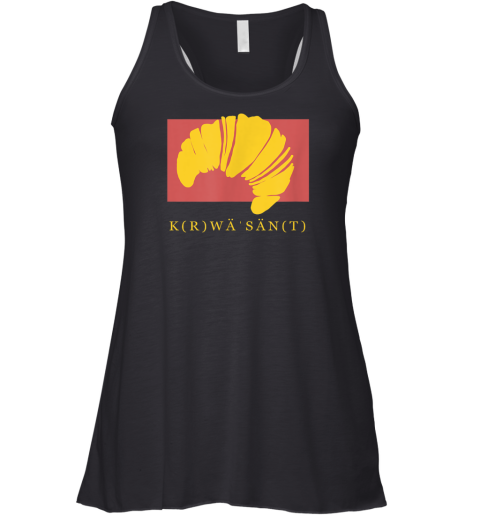 Croissant Krwasant Racerback Tank