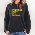 Ava Jones Heart Of A Warrior Sweatshirt