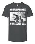 Elon Musk No Trump No Kkk No Fascist Usa Premium Youth T Shirt