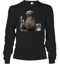 California Sea Lion Crockett Long Sleeve T Shirt