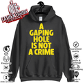 A Gaping Hole Is Not A Crime Hoodie