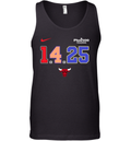 Chicago Bulls 1 4 25 Warmups Tank Top