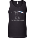 Cat Rock Music Trans Pride Protect The Dolls Tank Top