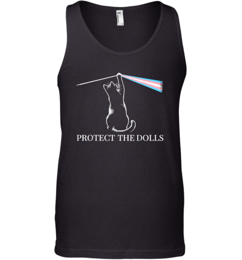 Cat Rock Music Trans Pride Protect The Dolls Tank Top