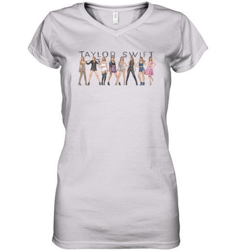 1989 Ts Version Eras Women039S V Neck T Shirt