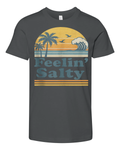 Feelin039 Salty Beach Summer Vacation Vintage Premium Youth T Shirt