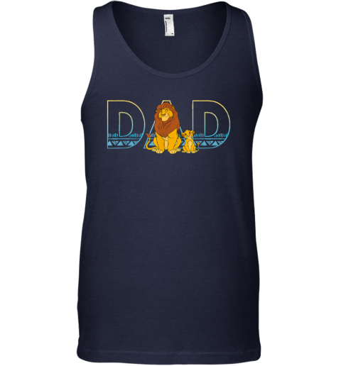 Disney The Lion King Simba And Mufasa Dad Tank Top