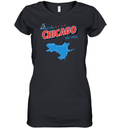 Chicago Rat Hole Women039S V Neck T Shirt