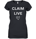 Claim Live Women039S V Neck T Shirt