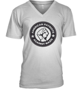 American Patriots Against Nazis V Neck T Shirt
