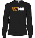 Dan Quinn Washington Commanders Work Long Sleeve T Shirt