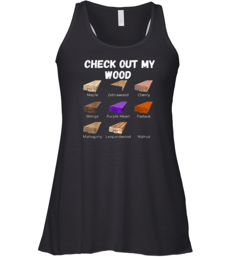 Check Out My Wood Racerback Tank