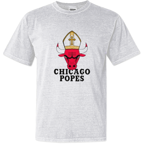 Chicago Popes Dyed Heavyweight T Shirt