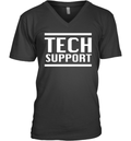 Elon Musk Tech Support V Neck T Shirt
