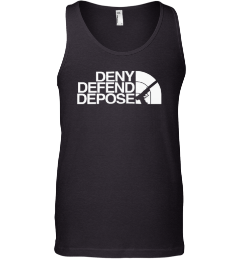 Deny Defend Depose Face Tank Top