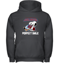 Colorado Avalanche Snoopy Perfect Smile The Peanuts Youth Hoodie