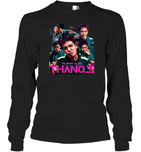 Choi Seung Hyun Player 230 Thanos Squid Game Season 2 Long Sleeve T Shirt