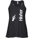 Asymmetric Call Higher Racerback Tank