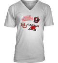 Boston University Cactus Jack Goes Back To College Travis Scott V Neck T Shirt