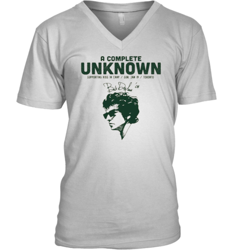 A Complete Unknown Streaming V Neck T Shirt