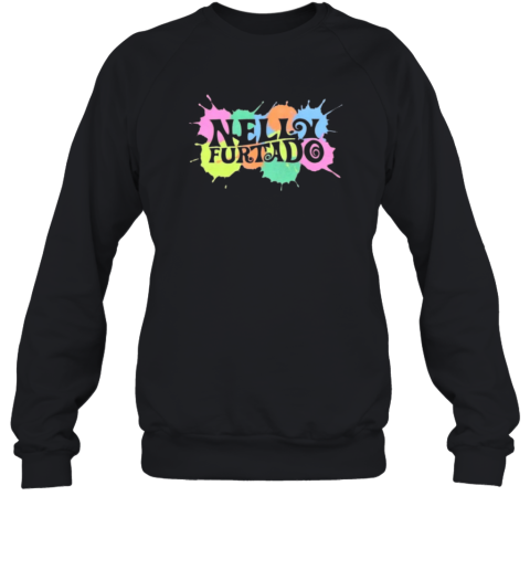 Drake Wearing Nelly Furtado Burn In The Spotlight Tour Sweatshirt