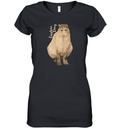 Capybara Chewy Women039S V Neck T Shirt