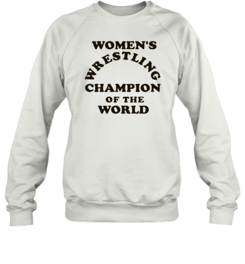 Andy Kaufman Womens Wrestling Champion Sweatshirt
