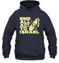 End All Aid To Israel Hoodie
