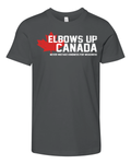 Elbows Up Canada Never Mistake Kindness For Weakness Premium Youth T Shirt