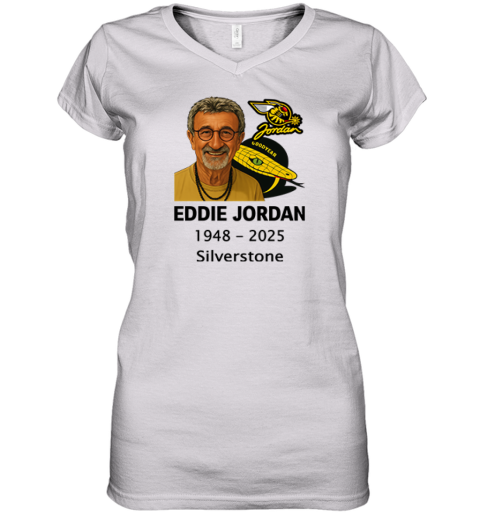 Eddie Jordan Silverstone F1 2025 Women039S V Neck T Shirt